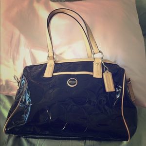 Brand new beautiful patent leather handbag!